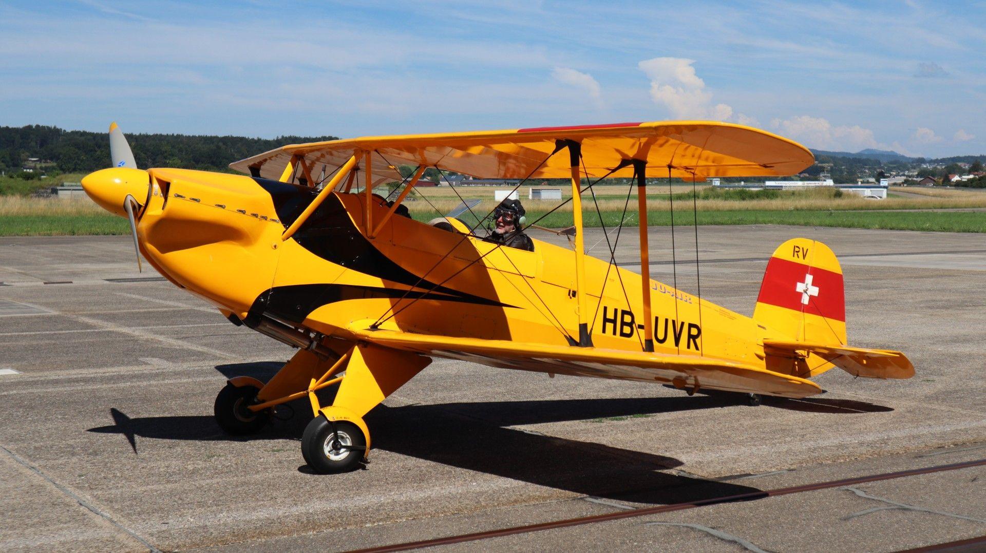 In dieses Flugzeug steigt Jim Sullivan heute ohne Probleme.&nbsp;